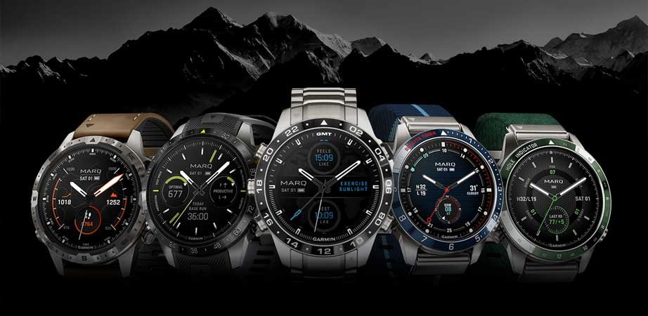 Garmin announced the MARQ luxury smartwatch collection